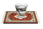 Persian Carpet Mouse Pad & Coasters: Vintage Elegance