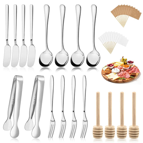 38 Pcs Charcuterie Boards Accessories