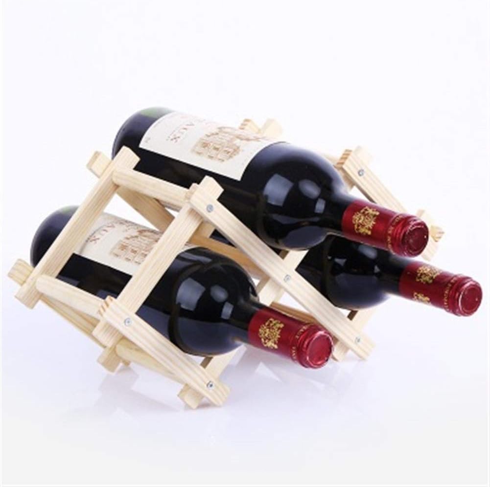 Folding Wine Rack for Red Wine and Grapes