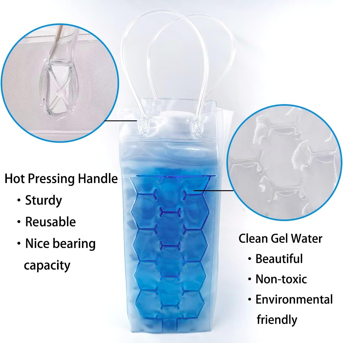 Ice Wine Bag Bottle Chiller Set of 2