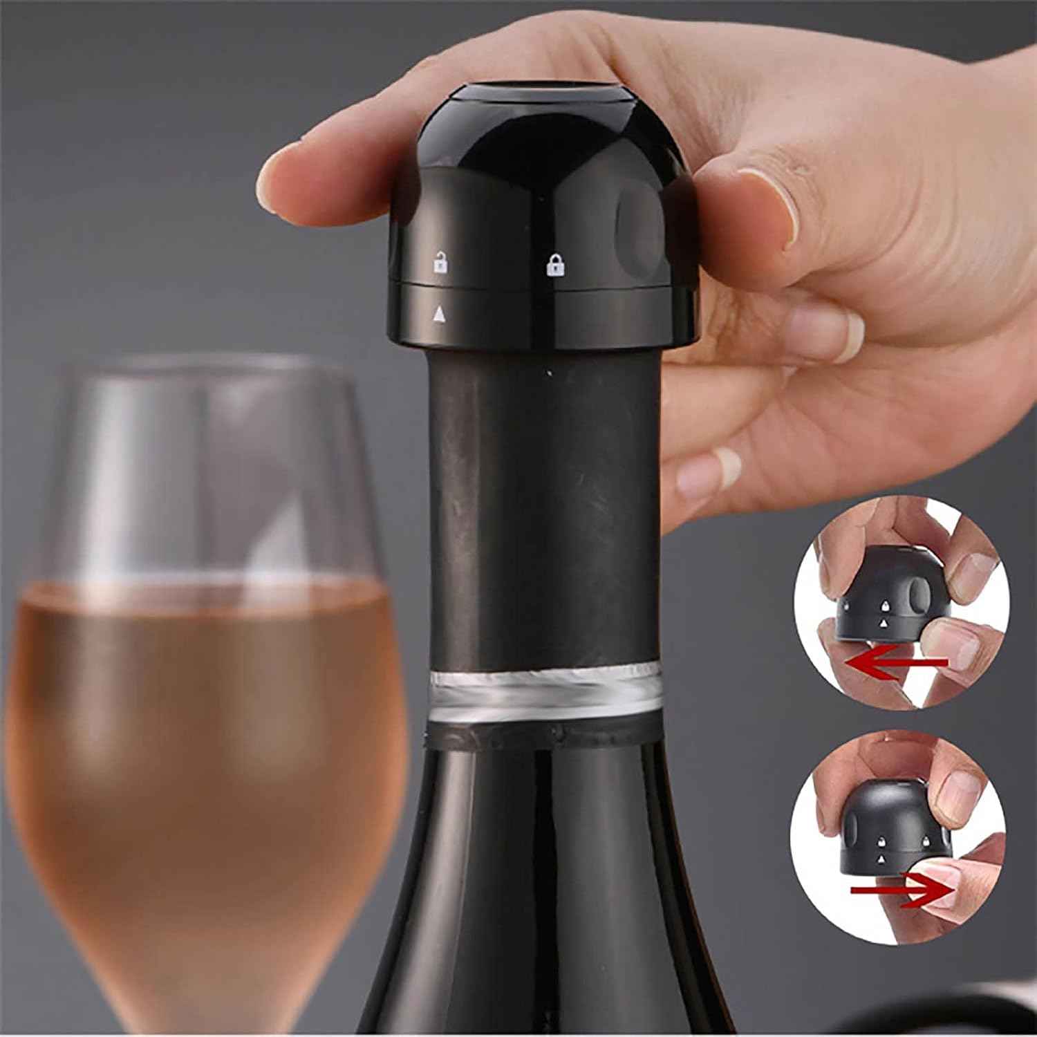 Retain Freshness Wine Bottle Plug Wine Champagne Bottle Stopper