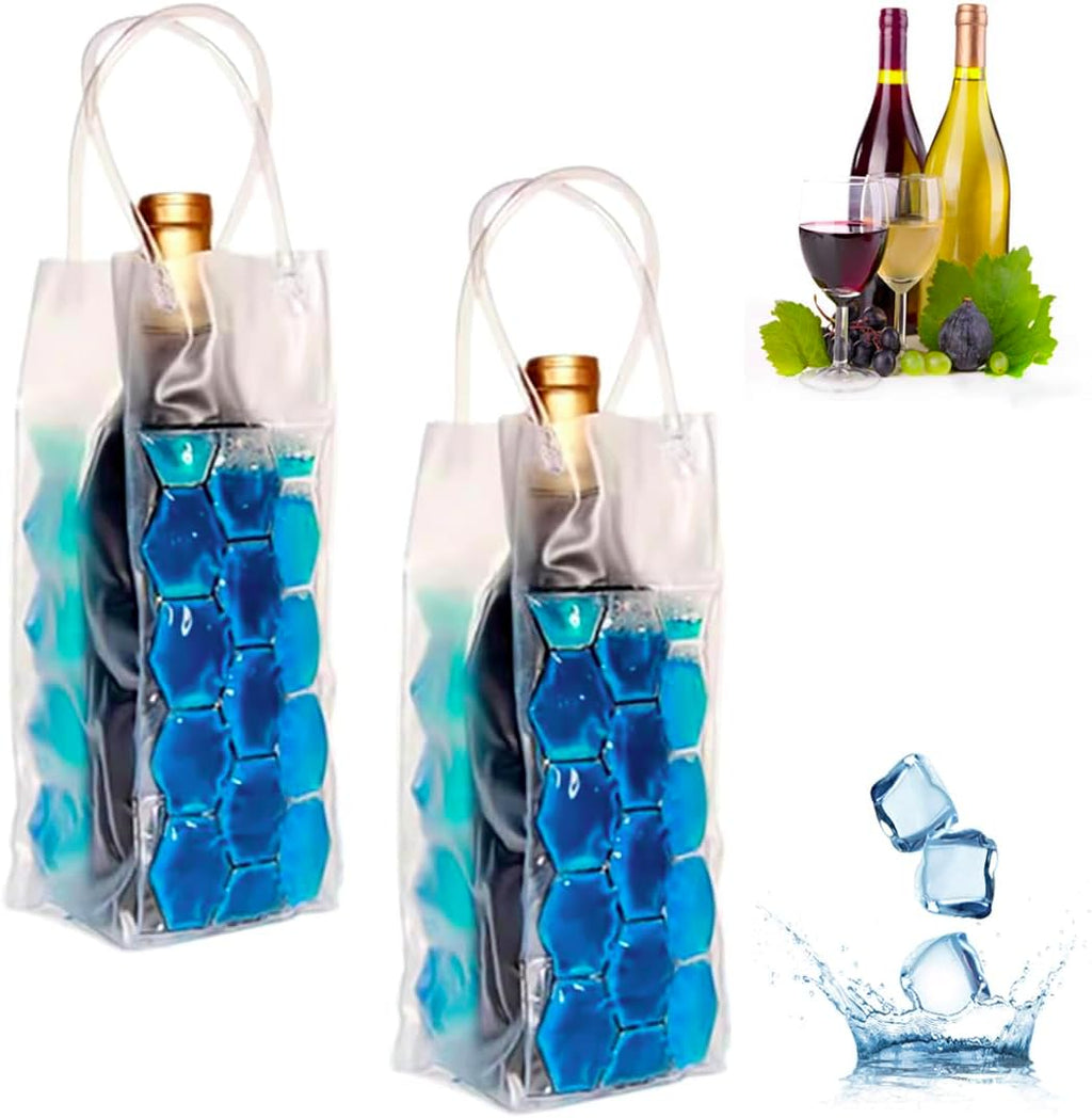 Ice Wine Bag Bottle Chiller Set of 2