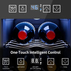 6 Bottle Countertop Wine Rack Cooler Refrigerator