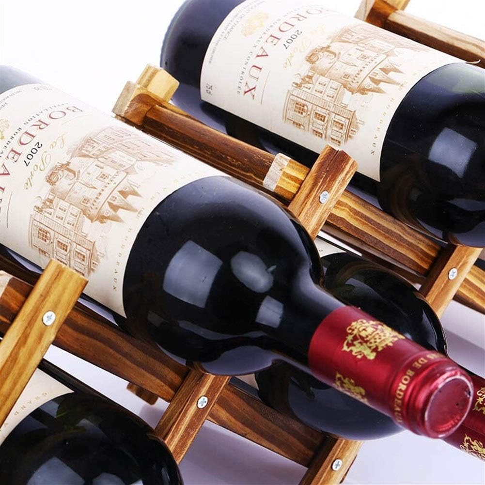 Folding Wine Rack for Red Wine and Grapes