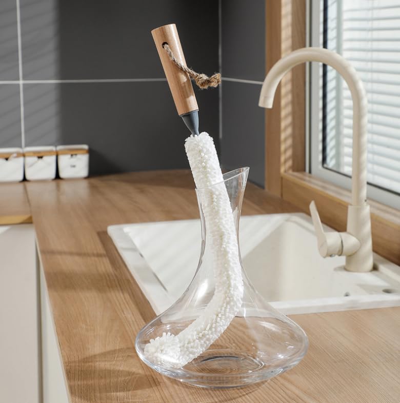 Nenluny Decanter & Wine Glass Cleaning Brush