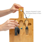 BlauKe Bamboo Cheese Board