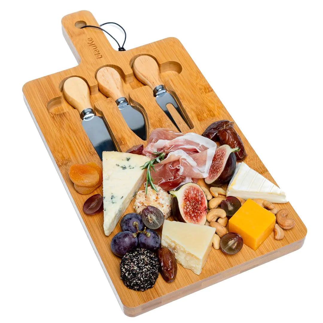 BlauKe Bamboo Cheese Board
