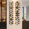 24-Bottle Wall Mounted Wine Rack
