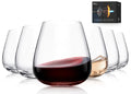 Set of 6 Stemless Wine Glasses