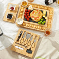 Charcuterie Bamboo Cheese Board Set