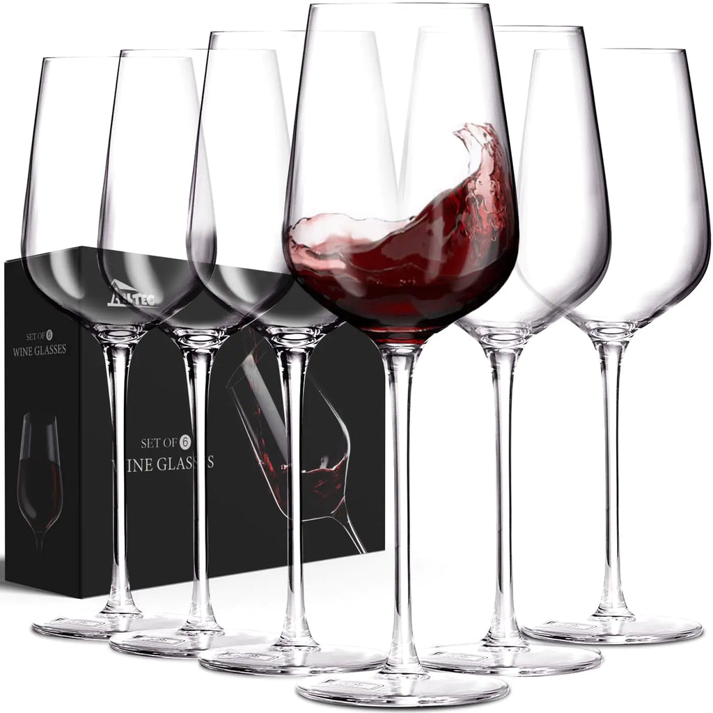 Crystal Wine Glasses Set
