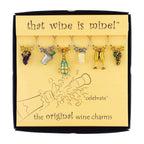 6-Piece Wine Glass Charms