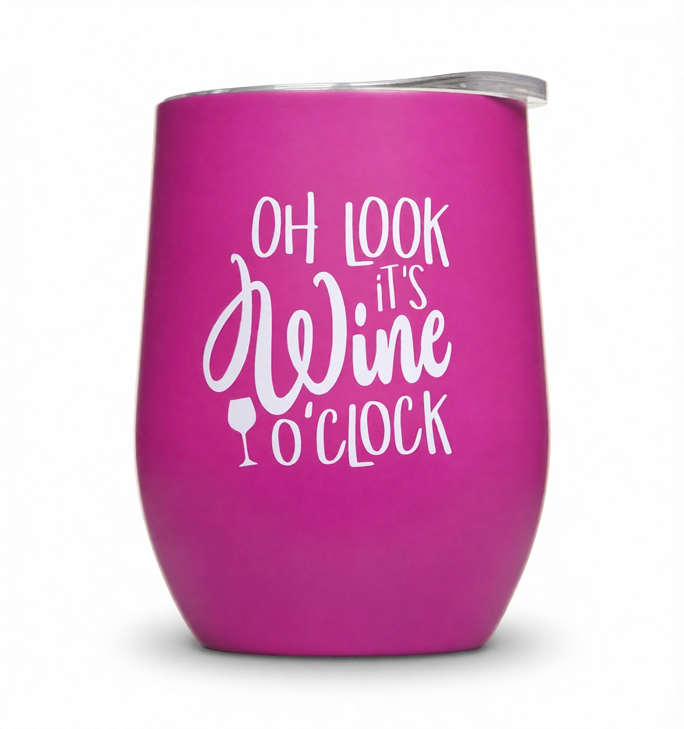 Stainless Steel Wine Glass Tumbler