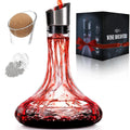 Wine Decanter with Built-in Aerator