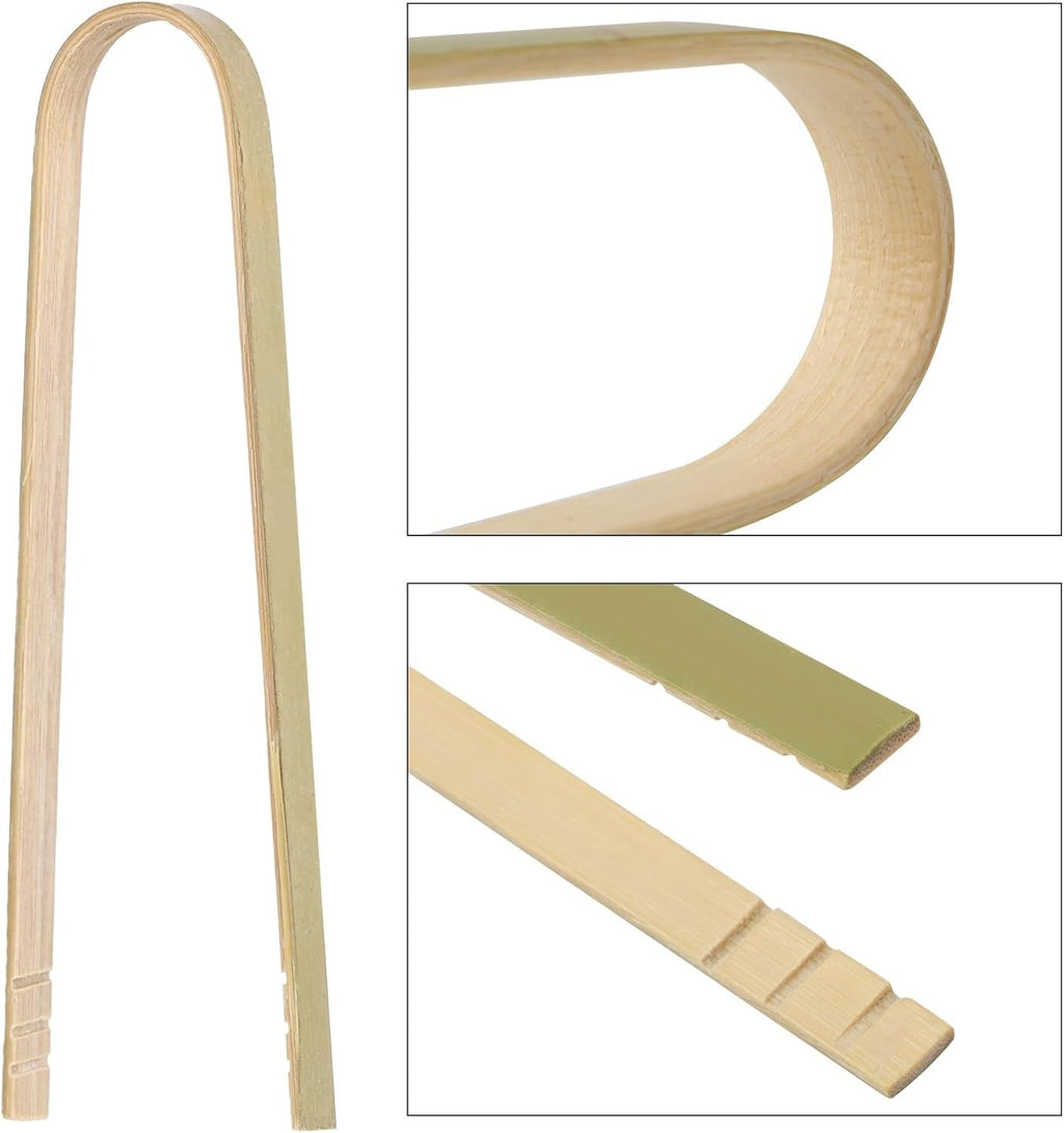 Disposable Bamboo Tongs & Forks