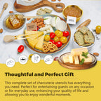 Gold Charcuterie Board Accessory Set