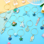 Coastal Breeze Wine Glass Charm