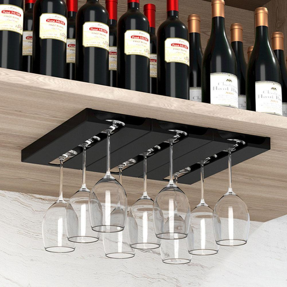 Under Cabinet Wine Glass Rack Holder