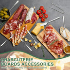 38 Pcs Charcuterie Boards Accessories