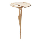 Artisan Folding Outdoor Wine Table