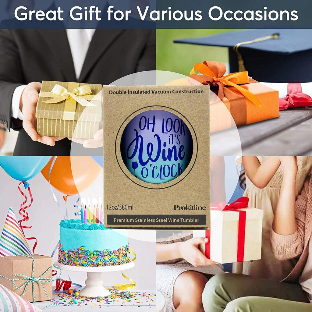 Stainless Steel Wine Glass Tumbler