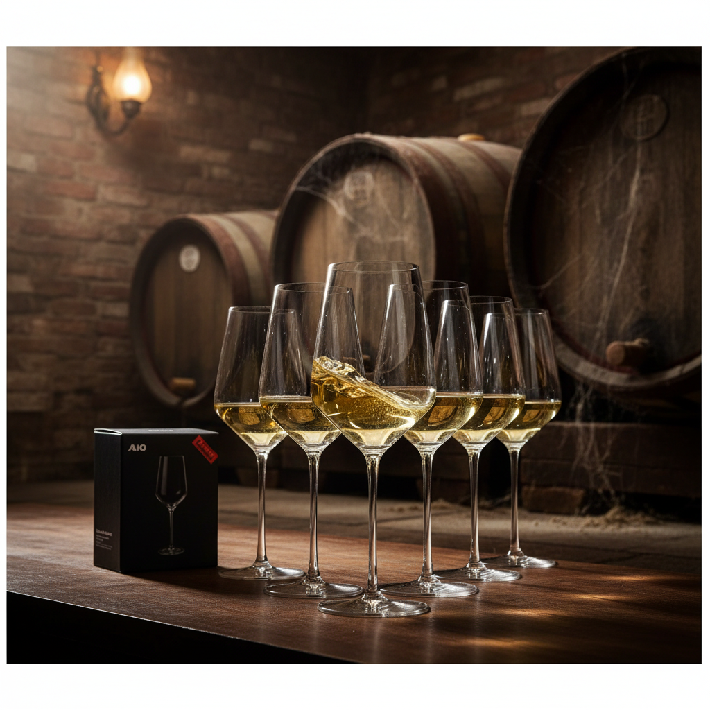 JBHO Glasses Wine Cellar