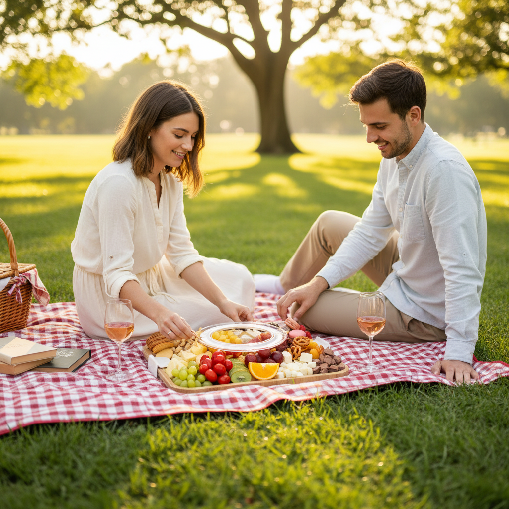 KHINYA Charcuterie Board - Picnic with Couple