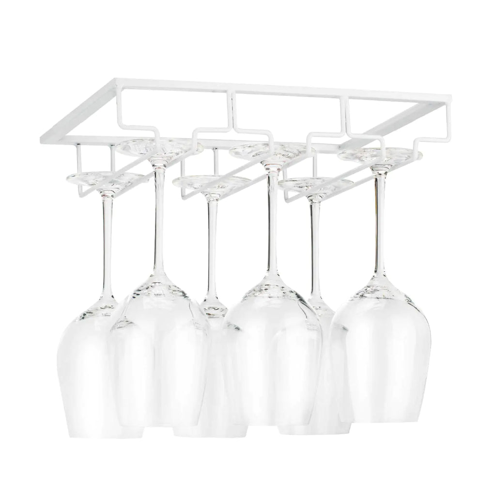 Under Cabinet Wine Glass Rack Holder