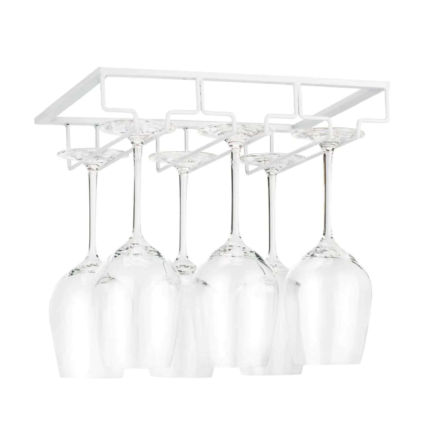 Under Cabinet Wine Glass Rack Holder